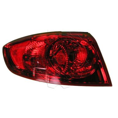OE Replacement Taillight Assembly - Passenger Side For Hyundai Santa Fe, Partslink HY2801133, Made In Taiwan - View #4